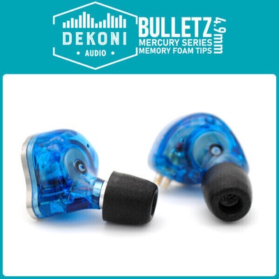 Dekoni Audio ETZ-MERCURY-MED-11mm Black – Zboží Živě