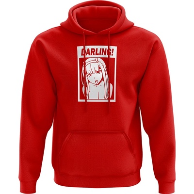 Darling in the Franxx mikina Darling! červená