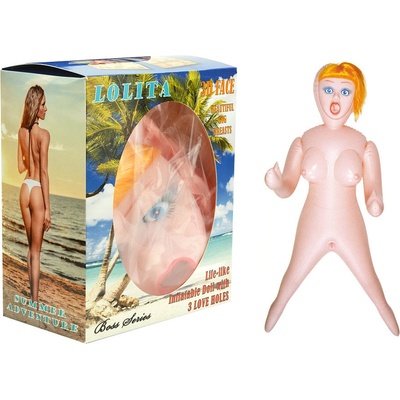 Boss Series Nafukovací panna s 3D hlavou Lolita – Zbozi.Blesk.cz