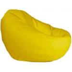 Pufrelax Пуф круша 520л. , Nirvana Gigant - Panama Yellow Quince, Водоустойчив, Перящ се калъф, Пълнеж от Полистиролни перли