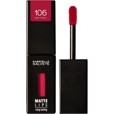 Gabriella Salvete Matte Lips dámská tekutá rtěnka s matným efektem 106 Red Moon 4,5 ml