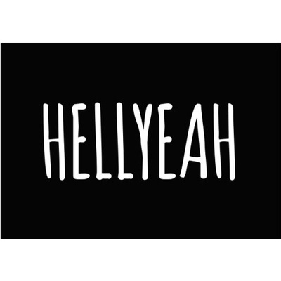 Plakát typ A4-A0 hellyeah
