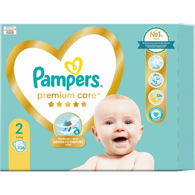 Pampers Premium Care 2 136 ks