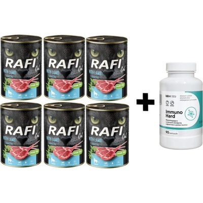 Rafi Adult sterilizovaná jahňacinou 6 x 400 g