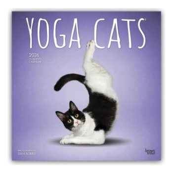 Browntrout Verlags GmbH Yoga Cats - Katzen Yoga 2026 - 16-Monatskalender | BrownTrout Publishers Inc