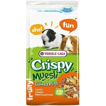 Versele-Laga Crispy Muesli Guinea Pigs - Пълноценна храна за морски свинчета - мюсли, 400 гр
