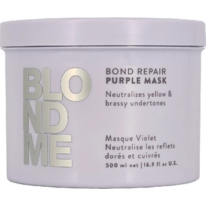Schwarzkopf BLONDME Bond Repair Purple Mask 500 ml - cosmetino