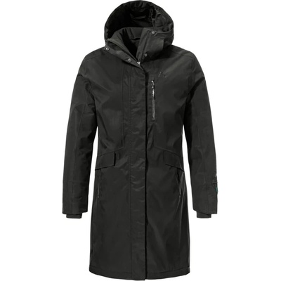 SCHÖFFEL Дамско палто Schöffel Women's Insulated Coat Kalmor Coat - Black - размер 40 (EU) (102-4708-0114)