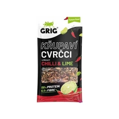 Chilli and Lime Grig Křupaví cvrčci 13 g