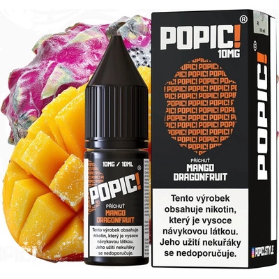Popič! Salt Mango Dragonfruit 10 ml 10 mg