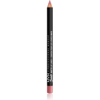 Image 1 of NYX Professional Makeup Suede Matte Lip Liner матиран молив за устни цвят 09 Tea & Cookies 1 гр