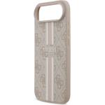 CG Mobile iPhone Air GUESS 4G PRINTED STRIPES Силиконов протектор за телефон, удароустойчив, MagSafe, РУСТИ GUHMP17MP4RPSP (GUHMP17MP4RPSP)