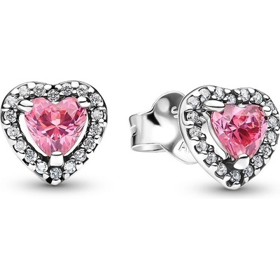 Pandora Romantické srdiečkové náušnice Timeless 298427C02