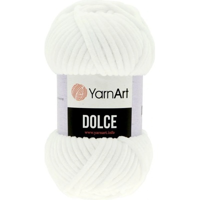 YarnArt Dolce 741 biela