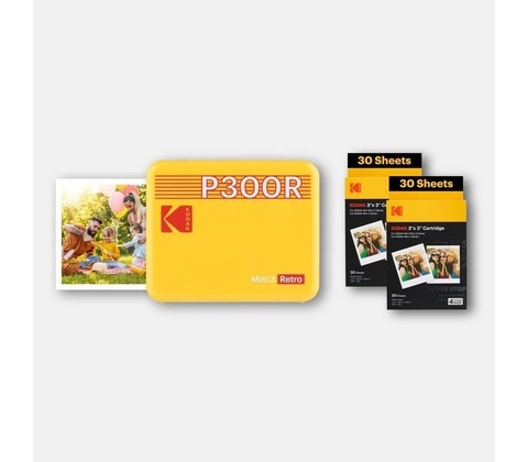 Kodak Printer Mini 3 Plus Retro černá
