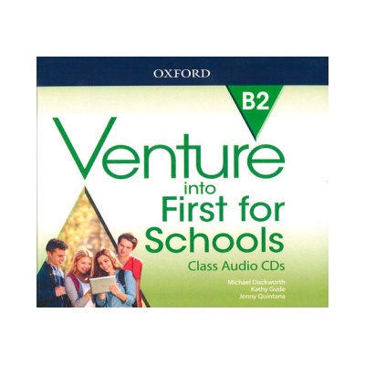 Venture into First for Schools Class Audio CDs x3