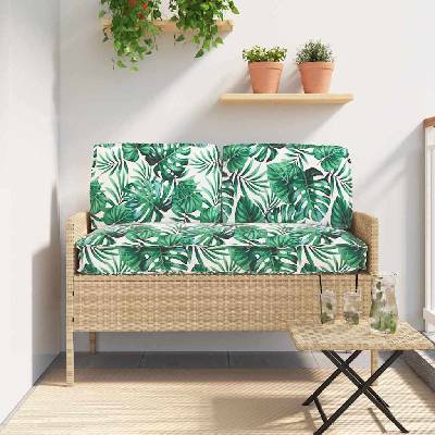 vidaXL Комплект възглавници Листо 3 pcs Мотив с листа Оксфордска тъкан (3402127)