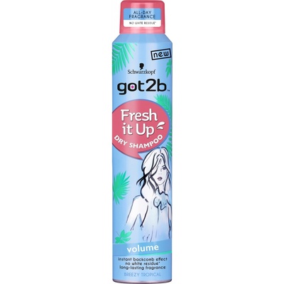 Got2b Fresh it Up suchý šampon pro objem 200 ml