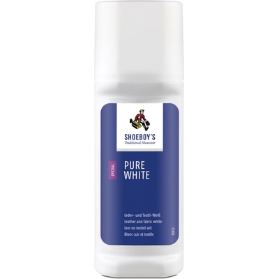 Shoeboy's Bílá krycí barva na kůži a textil PURE WHITE 75 ml