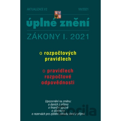 Aktualizace I/2 Rozpočtová pravidla - Kolektív