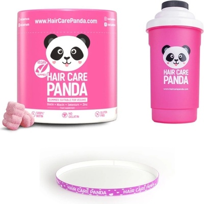 Noble Health Vitamíny na vlasy Hair Care Panda 300 g