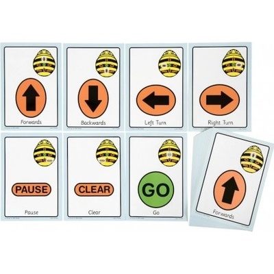 TTS Blue-Bot® & Bee-Bot® sekvenční karty A5 TT-BEE-SEQUENC CARD