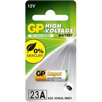 Image 1 of GP Batteries Алкална батерия GP 12 V 1бр. blister за аларми А23 (GP-BA-23AF-U1)