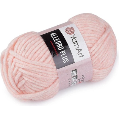 Pletací příze Allegro Plus 100 g Varianta: 3 (701) pudrová, Balení: 1 ks 61635/160048/286201