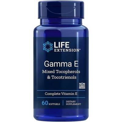 Life Extension Gamma E Mixed Tocopherols & Tocotrienols, 60 софтгел капсули, Life Extension (02070 LE)