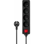 SAVIO 4 Plug 3 m Switch (LZ-14)