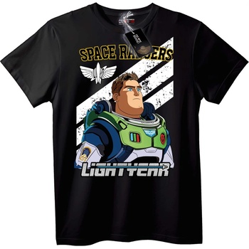NOONEBRAND Тениска Space Rangers Lightyear - 2XL, Black