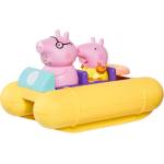 TOMY Играчка за баня Tomy Toomies - Прасенцето Пепа на водно колело (E73107)