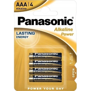 Panasonic Alkaline Power AAA 4ks LR03APB/4BP