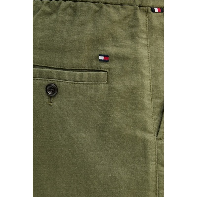 Tommy Hilfiger къси панталони мъжки с лен (MW0MW44353)