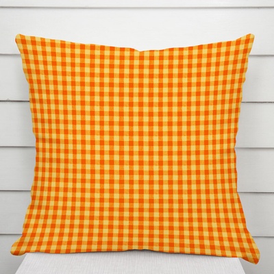Biante Olivia OL-006 Oranžovo-žltá kocka malá 30 x 50 cm