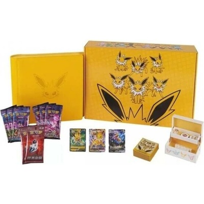 Pokémon TCG Jolteon Gift Box Binder CHI Eevee GX CHN