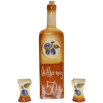 Keramická flaška Všetko naj k 50 ke