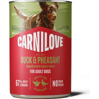 Carnilove Paté Made with Duck & Pheasant 400 g