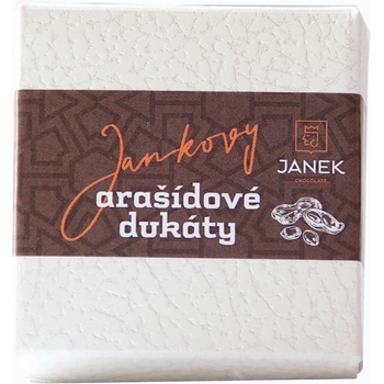 Čokoládovňa Janek Jankove arašidové dukáty 60 g