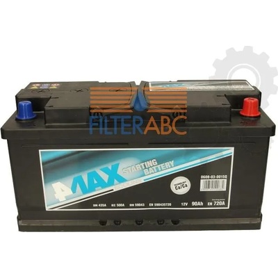 4MAX 90Ah 720A right+