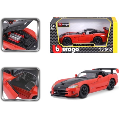Bburago Dodge Viper SRT 10 ACR oranžová 1:24