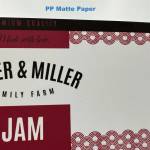  PP Mat label test roll - 10 cm x 4 meter (testroll10)
