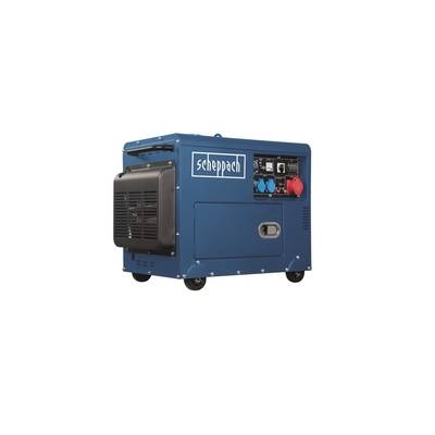 Scheppach SG 5200 D Deiselová elektrocentrála 5 000 W s reguláciou AVR