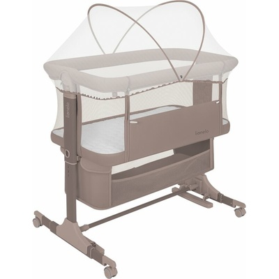 LIONELO Postýlka Jodie 3v1 Beige Taupe