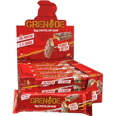 Grenade Carb Killa / Protein Bar [12 x 60 грама] Фъстъчено масло