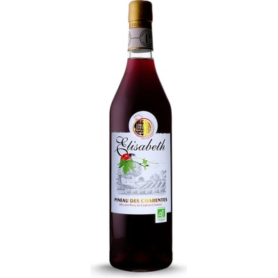 Vignobles Arrivé Élisabeth Pineau des Charentes Organic fortifikované červené Francie sladké 17% 0,75 l (holá láhev)