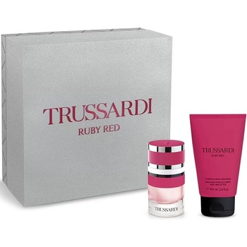 Trussardi Ruby Red Комплект (EDP 60ml + Stardust Body Emulsion 100ml) за Жени