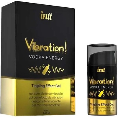 intt Vibration! Tingling effect gel Vodka energy 15 ml