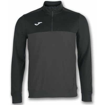 Joma Sweatshirt 1/2 Zipper Winner antracitová čierna