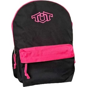MC Toys Раница за училище Toneuptone в неонови цветове, черен/розов - MC Toys
